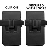 5 5 6 colio telefonai - Tech-Protect SM75 Universalus Dėklas 5.8-6.8" Išmaniesiems Telefonams Juodas (Black) - 4 nuotrauka