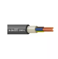 Kabelis Lietkabelis CYKY 3 x 2,5 mm² 450/750 V (1 m)