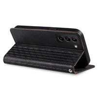 s22 plus telefonas - Hurtel Magnet Strap dėklas skirtas Samsung Galaxy S22+ (S22 Plus) Juodas (Black) - 5 nuotrauka