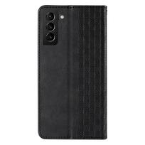 s22 plus telefonas - Hurtel Magnet Strap dėklas skirtas Samsung Galaxy S22+ (S22 Plus) Juodas (Black) - 8 nuotrauka