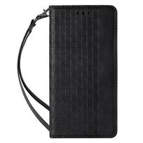 s22 plus telefonas - Hurtel Magnet Strap dėklas skirtas Samsung Galaxy S22+ (S22 Plus) Juodas (Black) - 9 nuotrauka