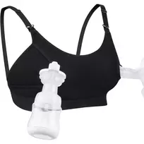 rankis - MOMCOZY YN08 elektrinio pientraukio laisvų rankų liemenėlė, juoda (Black) - 2 nuotrauka
