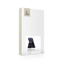 magnetines korteles - Tech-Protect MagWallet Stand MagSafe universalus magnetinis kortelių dėklas Juodas (Black) - 2 nuotrauka