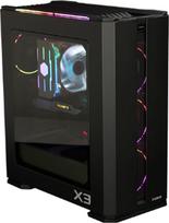 korpusai atx argb - Zalman X3 Black (Juodas) - 1 nuotrauka