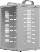 lanberg 10" - Lanberg Open Rack 10" 9U 280x300 Pilka (Grey) OR10-2309-S - 1 nuotrauka