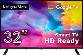 smart televizoriai 81 - Kruger & Matz KM0232-G 32" HD Smart TV - 1 nuotrauka
