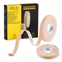 4FIZJO kineziologinis teipas 5 m x 1 cm, smėlio spalvos (Beige)