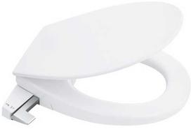 GROHE Bau Ceramic rankinė bidetinė klozeto sėdynė su dangčiu, balta (White)