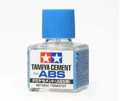 cementas - Tamiya Cement ABS, 40 ml, 87137 - 1 nuotrauka