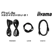 iiyama prolite - iiyama ProLite XB2492HSU-B1 24", IPS, FHD, 120Hz - 2 nuotrauka