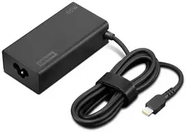 nesiojamojo kompiuterio ikroviklis 20v - Lenovo 4X21S91187 65W USB-C AC Adapter Gen 2 Juodas (Black) - 1 nuotrauka