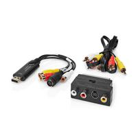 vaizdo keitiklis - Nedis VGRRU101BK USB 2.0 Video Capture Device Juodas (Black) - 4 nuotrauka