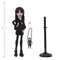 mattel - Mattel Monster High X Wednesday kolekcinė lėlė Trečiadienė (JNJ91) - 6 nuotrauka
