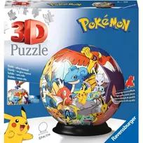 pokemon ball - 3D dėlionė Ravensburger Pokemon Ball 11785 - 5 nuotrauka
