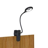 led lempa - Wozinsky WLBK-02 Mini belaidė LED skaitymo lempa su segtuku + USB-C laidu – Juoda (Black) - 3 nuotrauka