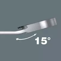 wera joker - Wera 6000 Joker kombinuotas raktas (05073279001), 19 mm - 8 nuotrauka