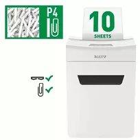 popieriaus smulkintuvai - LEITZ IQ Protect Premium 10X P4 - 4 nuotrauka