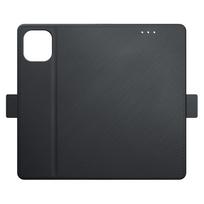apple pinigine - 3mk Wallet Case for iPhone 12 / 12 Pro - Black - 8 nuotrauka