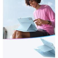 ipad 5th gen - ESR "Flip Hybrid Case for iPad Air 10.9" (2020-2022) / 11" (2024-2025)" Mėlynas (Blue) - 5 nuotrauka