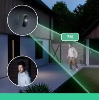 lauko stebejimo kameros - Arlo Essential 2K IP VMC3250-100EUS (Balta/Juoda) - 5 nuotrauka
