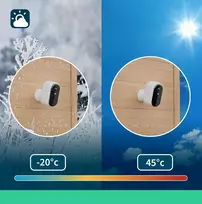 lauko stebejimo kameros - Arlo Essential 2K IP VMC3250-100EUS (Balta/Juoda) - 9 nuotrauka