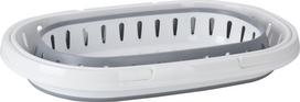sulankstomas kibiras - Skalbinių dėžė Excellent Houseware 101001460, 25 l, pilka - 4 nuotrauka