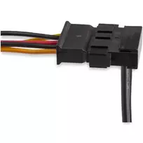 plugas - StarTech PYO4SATA 4x SATA maitinimo kabelis 0,4 m Juodas (Black) - 3 nuotrauka