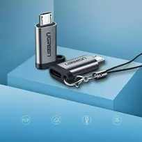 ugreen otg - Ugreen USB Type C -micro USB Pilkas (50590) - 3 nuotrauka