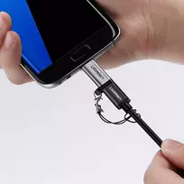 ugreen otg - Ugreen USB Type C -micro USB Pilkas (50590) - 7 nuotrauka