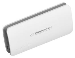 3 5v baterijos - Esperanza Power Bank Radium 8000mAh Grey - 8 nuotrauka