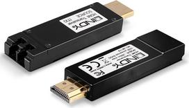 av laidas - Lindy HDMI Extend Transceiver 4K LWL 300m Duplex LC Multi 50 - 5 nuotrauka