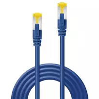 kabelis cat7 20m ftp - Lindy Patchkabel Cat6A S/FTP LSOH Cat7 Rohkabel blau 20m - 2 nuotrauka