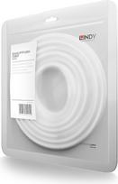 kabelis cat7 20m ftp - Lindy Patchkabel Cat6A S/FTP LSOH Cat7 Rohkabel baltas 20m - 4 nuotrauka