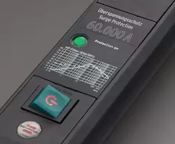 ilgintuva su rite - Brennenstuhl Premium-Line 5 lizdų, 3 m, su apsauga nuo viršįtampio, juodas (Black) - 5 nuotrauka