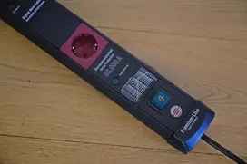 ilgintuva su rite - Brennenstuhl Premium-Line 5 lizdų, 3 m, su apsauga nuo viršįtampio, juodas (Black) - 7 nuotrauka