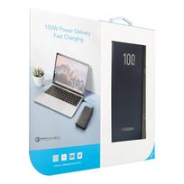 powerbank 20.000 mah - Veger T100 (W2032C-100), 20000mAh, 100W, juodas (black) - 4 nuotrauka