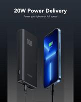powerbank 20.000 mah - Veger T100 (W2032C-100), 20000mAh, 100W, juodas (black) - 12 nuotrauka