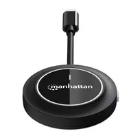 usb c laidas 4k - Manhattan 208437 Wireless HDMI Display Adapter su USB-C siųstuvu Juodas (Black) - 2 nuotrauka