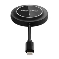 usb c laidas 4k - Manhattan 208437 Wireless HDMI Display Adapter su USB-C siųstuvu Juodas (Black) - 4 nuotrauka