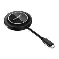 usb c laidas 4k - Manhattan 208437 Wireless HDMI Display Adapter su USB-C siųstuvu Juodas (Black) - 8 nuotrauka