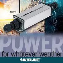 network adapter - Intellinet Gigabit High-Power PoE+ Extender Repeater - 2 nuotrauka