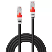 tinklo kabelis 50m - Lindy Cat.6 (A) SSTP / S/FTP PIMF Premium 7.5m - 7.5 m - RJ-45 - RJ-45 - Juodas - 2 nuotrauka
