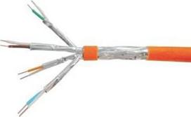 cat7 kabelis - Equip Instal.Kab Cat7 S/FTP 4P23 100.00m oranžinis LSZH - 2 nuotrauka