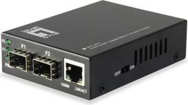 one levelone switch - LevelOne RJ45 To SFP Gigabit Media Converter Switch GVT-2011 - 2 nuotrauka