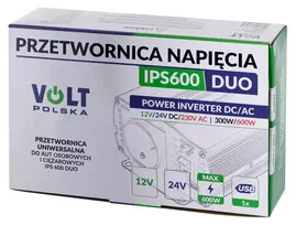 polska - VOLT IPS-600 DUO 12/24V 230V, 600W - 3 nuotrauka