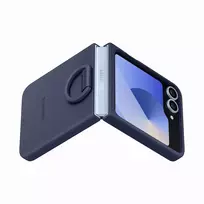 samsung telefonai - Samsung Silicone Case with Ring EF-PF741TNE Flip6 (Navy) - 5 nuotrauka