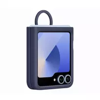 samsung telefonai - Samsung Silicone Case with Ring EF-PF741TNE Flip6 (Navy) - 7 nuotrauka