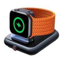 joyroom pakrovejas - Joyroom JR-WQW03 magnetinis įkroviklis Apple Watch (Juodas - Black) - 5 nuotrauka
