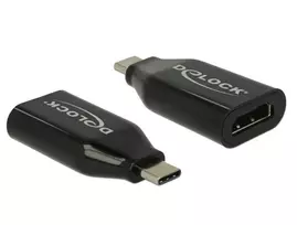 usb c laidas 4k - Delock Adapter USB / HDMI Black - 2 nuotrauka