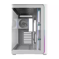 korpusai atx argb - Fortron M580-WP Baltas (White) - 3 nuotrauka